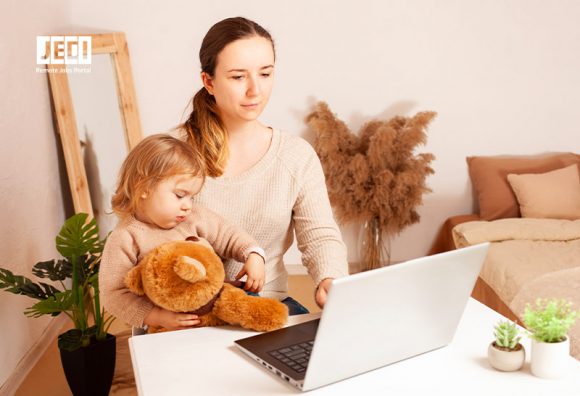 How To Be A Successful Remote Working Mom - JEDI Jobs Blog